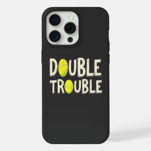 Coque iPhone 15 Pro Max Double difficulté Funny Tennis Balls