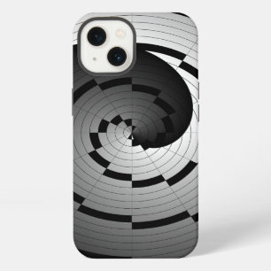 Etui iPhone 13 Double spirale Yin Yang par Kenneth Yoncich