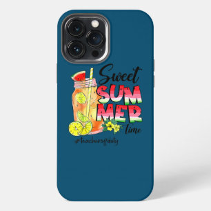 Etui iPhone 13 Pro Max Douce Été Temps Joyeux Dernier Jour D'École