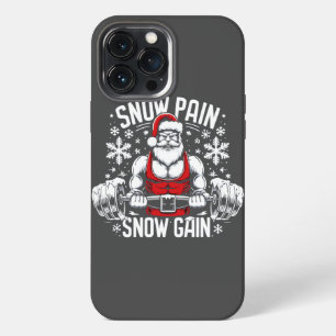 Etui iPhone 13 Pro Max Douleur neige Gain de neige Gain Festif de Noël Gy