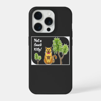 Coque iPhone 15 Pro Dracaena Toxique pour les Chats Avertissement Art