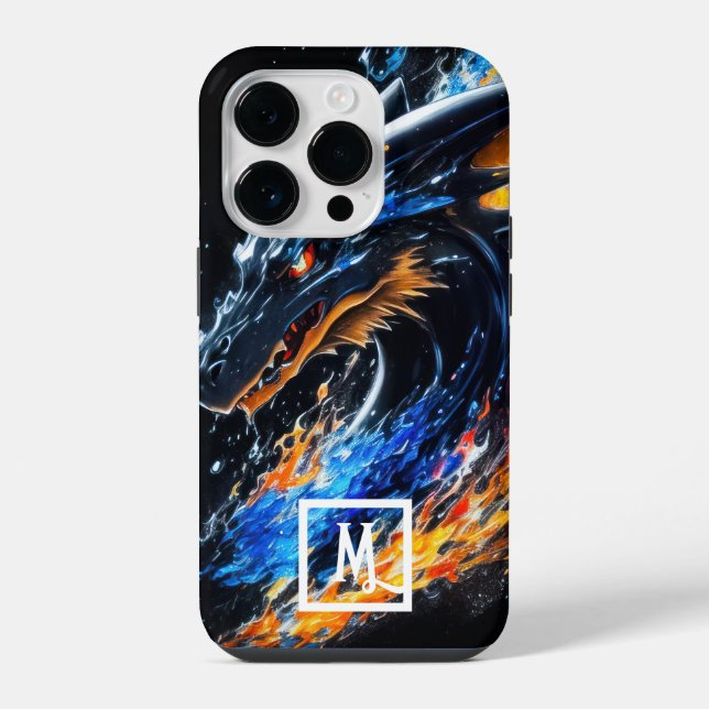 Coque iPhone Dragon (Verso)
