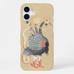 Coque iPhone 16 Plus Dragon d'alchimie médiévale