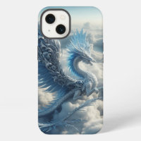 Dragon époustouflant entouré de nuages