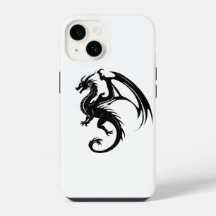 Coque Pour iPhone 14 Dragon noir