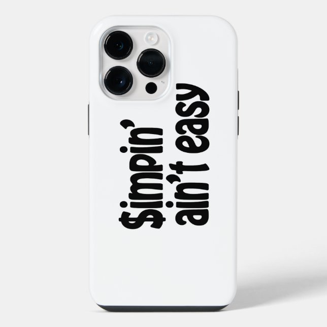 Coque iPhone Draguer n'est pas facile (Verso)
