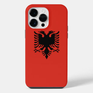 Coque Pour Pour iPhone 14 Pro Max Drapeau albanais