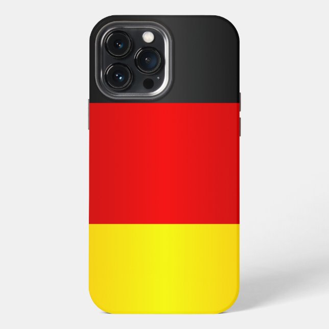 Coque iPhone Drapeau Allemagne 2 (Verso)