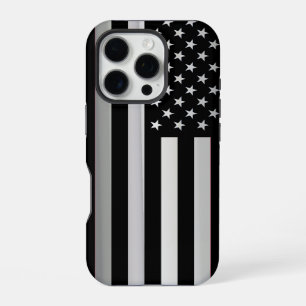 Coque iPhone 16 Pro Drapeau Américain