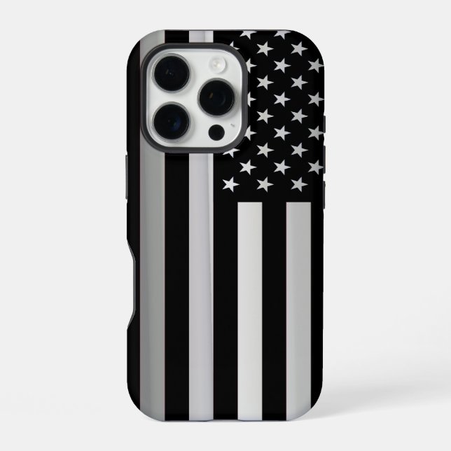 Coque iPhone Drapeau Américain (Verso)