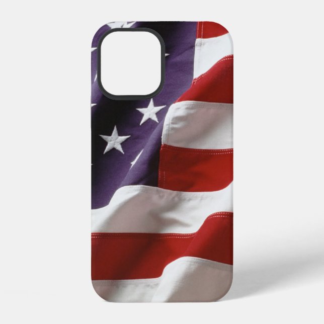 Coque iPhone Drapeau Américain (Verso)