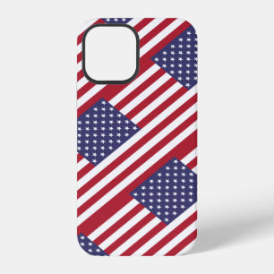 Coque iPhone 12 Drapeau Américain