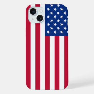 Coque iPhone 15 Plus Drapeau américain