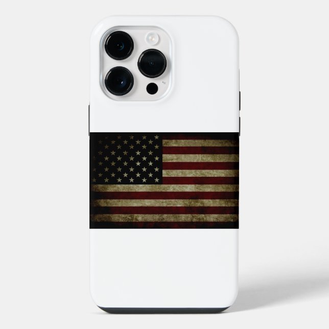 Coque iPhone Drapeau américain (Verso)