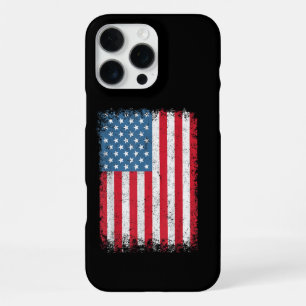 Coque iPhone 16 Pro Max Drapeau américain patriotique USA pour hommes femm
