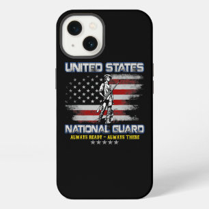 Etui iPhone 13 Drapeau américain toujours prêt du vétéran de la G