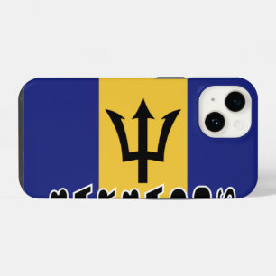 Coque Pour iPhone 14 Drapeau Barbade