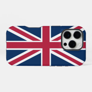 Coque iPhone 16 Pro Drapeau britannique