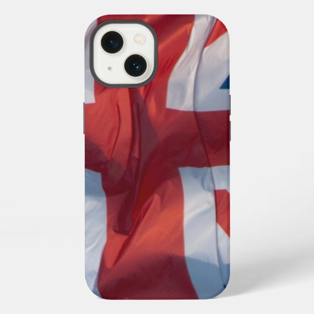 Coque iPhone Drapeau britannique (Verso)