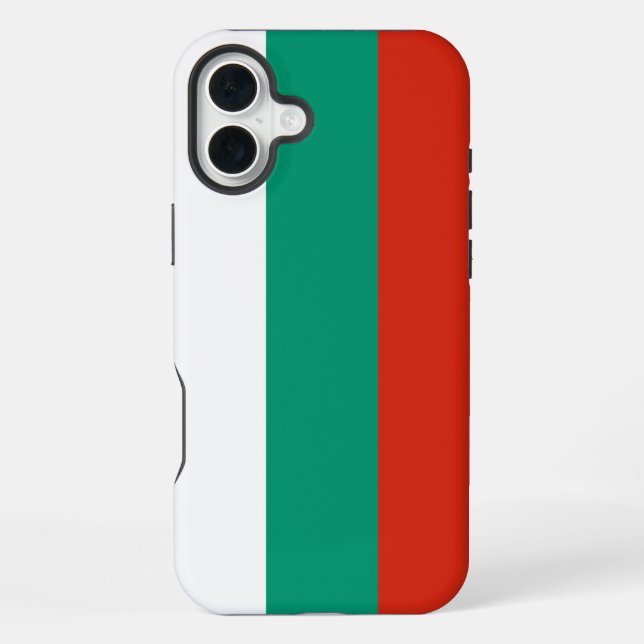 Coque iPhone Drapeau Bulgarie (Verso)