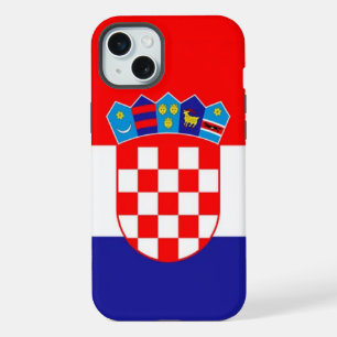 Coque iPhone 15 Plus Drapeau de Croatie