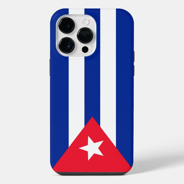 Coque iPhone Drapeau de Cuba (Verso)