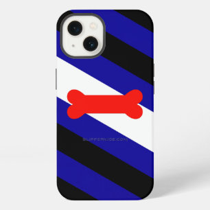Etui iPhone 13 Drapeau de fierté de jeu de chiots de SlipperyJoe