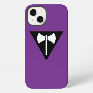 Etui iPhone 13 Drapeau de fierté lesbienne SlipperyJoe puissant s