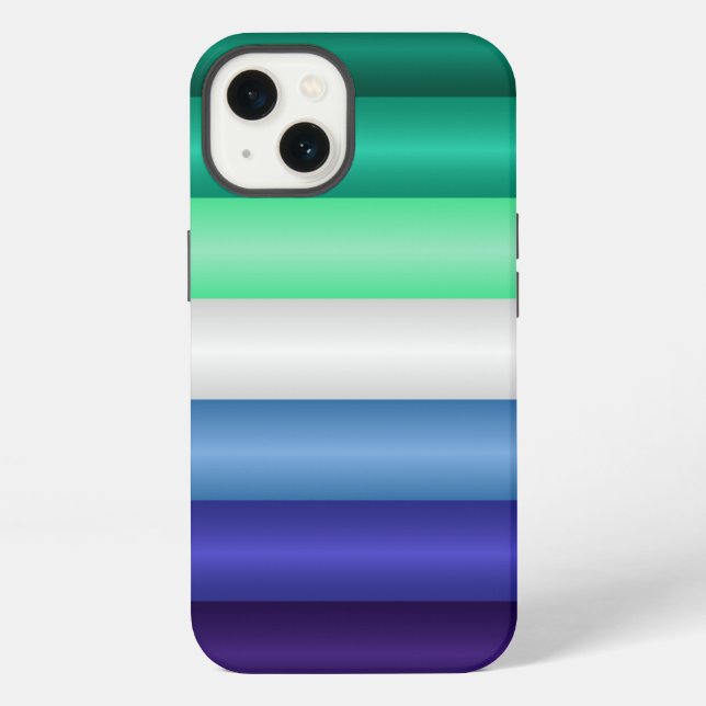 Coque iPhone Drapeau de fierté MLM (Verso)