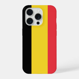 Coque iPhone 15 Pro Drapeau de la Belgique