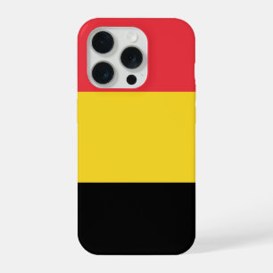 Coque iPhone 15 Pro Drapeau de la Belgique