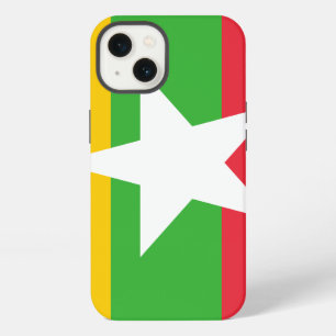 Etui iPhone 13 Drapeau de la Birmanie