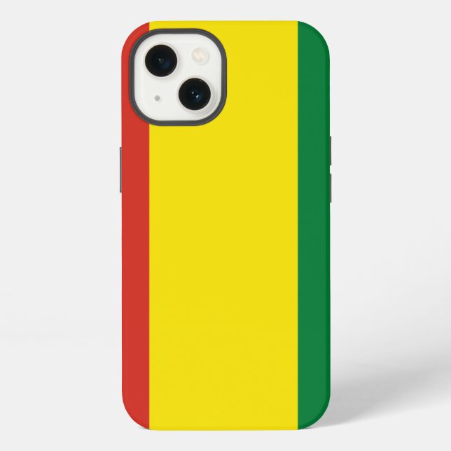 Coque iPhone Drapeau de la Bolivie (Verso)