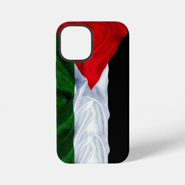 Coque iPhone Drapeau de la Palestine (Verso)