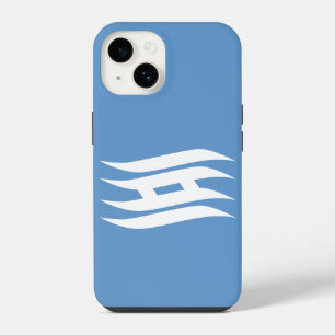 Coque Pour iPhone 14 Drapeau de la préfecture de Hyogo, Japon