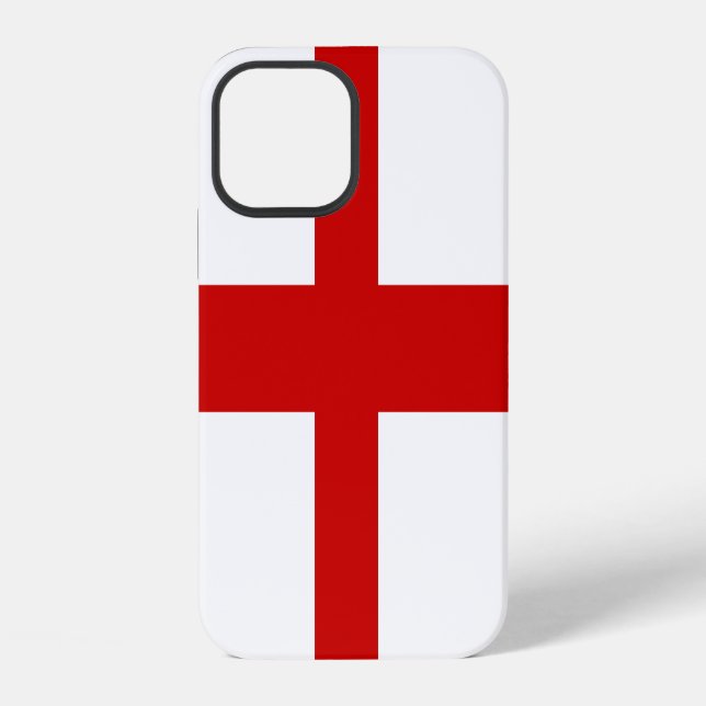Coque iPhone Drapeau de l'Angleterre (Verso)