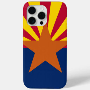 Coque iPhone 15 Pro Max Drapeau de l'État de l'Arizona