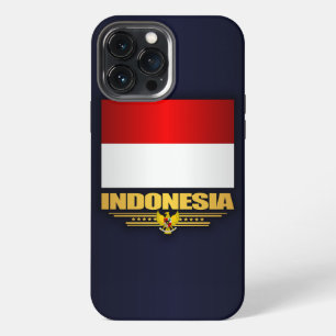 Etui iPhone 13 Pro Max Drapeau de l'Indonésie