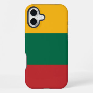 Coque iPhone 16 Plus Drapeau de Lituanie