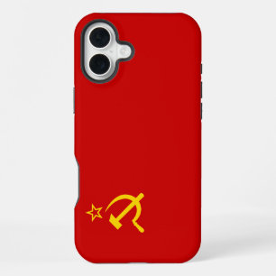 Coque iPhone 16 Plus Drapeau de l'URSS