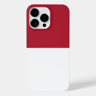 Coque Pour Pour iPhone 14 Pro Max Drapeau de Monaco
