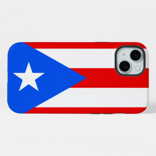 Coque iPhone 15 Plus drapeau de Porto Rico