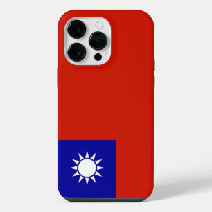 Coque Pour Pour iPhone 14 Pro Max Drapeau de Taïwan