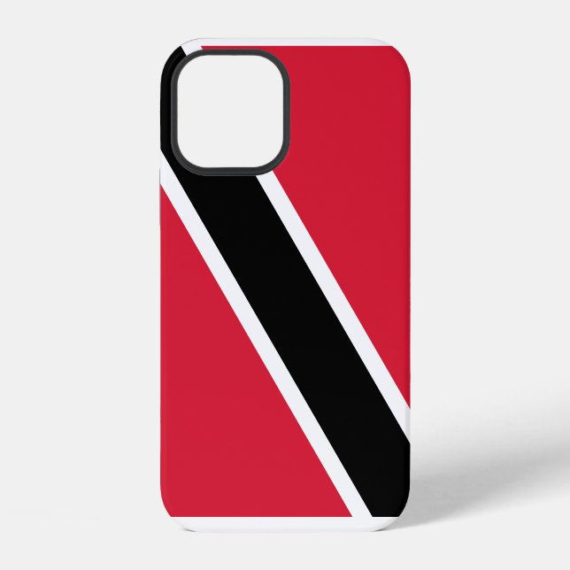 Coque iPhone Drapeau de Trinité-et-Tobago (Verso)
