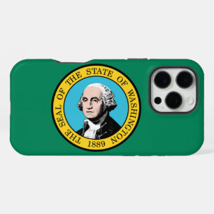 Coque iPhone 16 Pro Max Drapeau de Washington