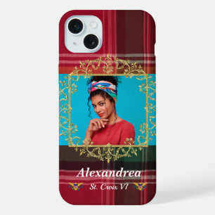 Coque iPhone 15 Plus Drapeau des îles Vierges américaines St. Croix Mad