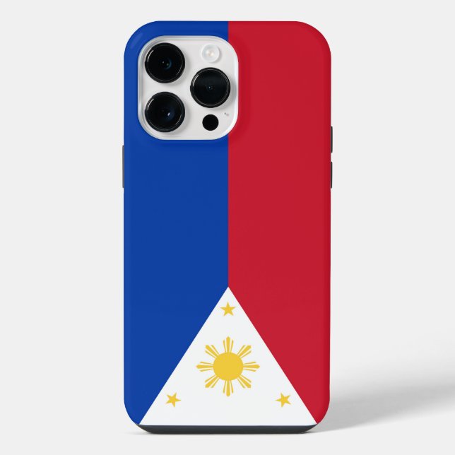 Coque iPhone drapeau des Philippines (Verso)