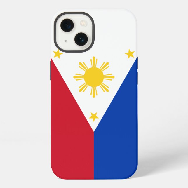 Coque iPhone Drapeau des Philippines (Verso)