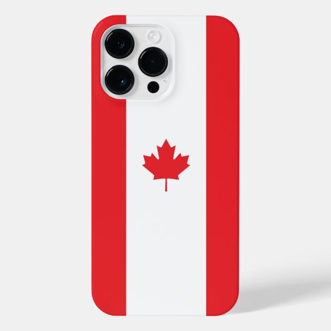 Coque iPhone Drapeau du Canada (Verso)