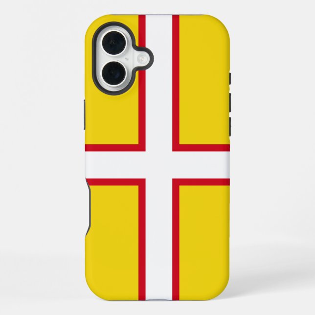Coque iPhone Drapeau du Dorset (Verso)